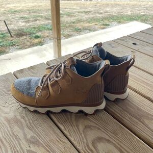 Sorel Brown and Gray Winter Boots